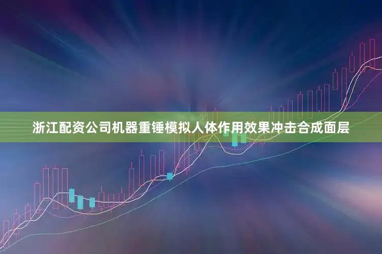 浙江配资公司机器重锤模拟人体作用效果冲击合成面层