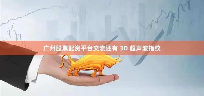 广州股票配资平台交流还有 3D 超声波指纹